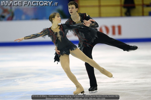 2013-02-28 Milano - World Junior Figure Skating Championships 0528 Rachel Epstein-Dmitry Epstein NED